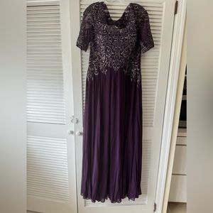 Purple Madeline Gardner dress
